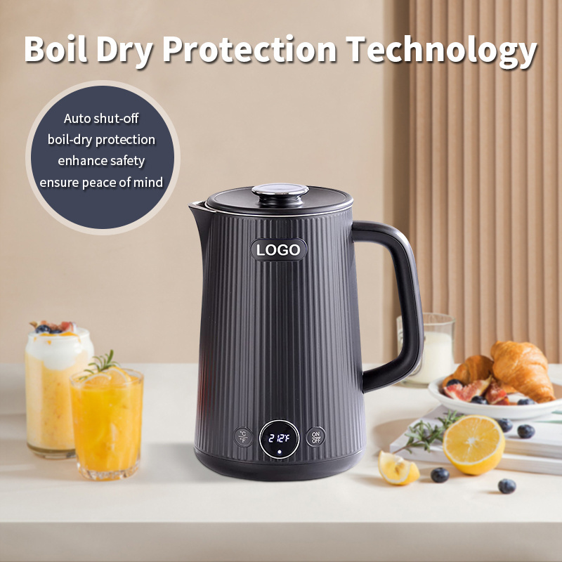 wholesale smart electric tea pots  for boiling water hot  electric kettle stainless steel for Household