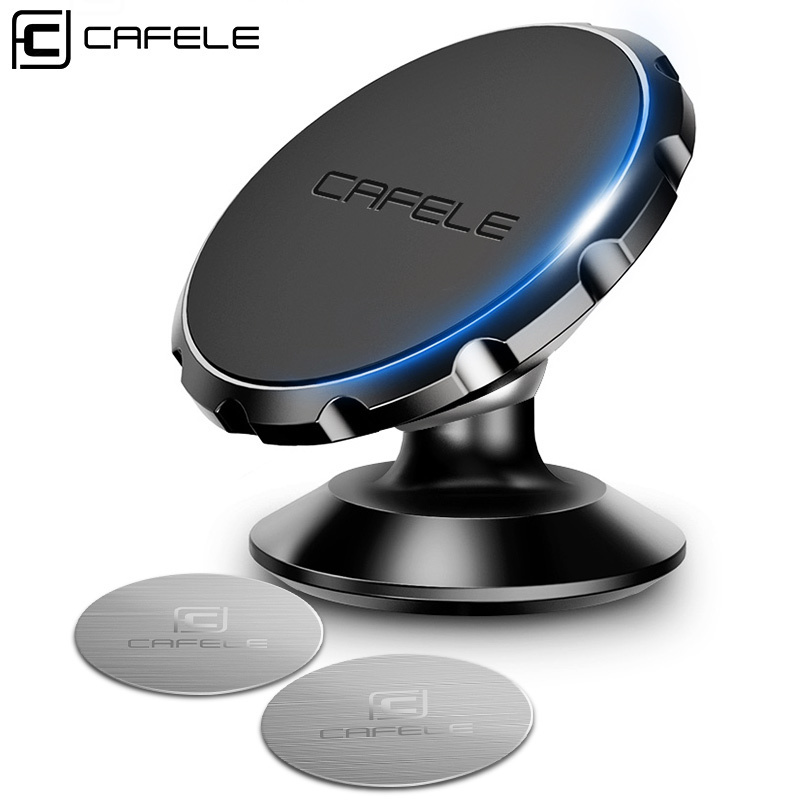 CAFELE Universal Magnetic Car Phone Holder Stand Cell Mobile Phone Portable Mini Magnet Car Mount Holders for iPhone Samsung