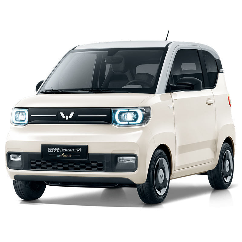 Wholesale Hot Sales EV Cars For Sale  China Pure 4 Wheel Electric Vehicles Small Mini Cars Wuling Hongguang Mini EV