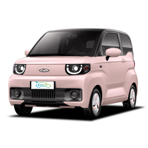 New Energy Vehicles Mini Electric 4 Wheeler Cherry Qq Ice Cream 3-door 4-seat 2024 Ev Cheap Small Adult Car