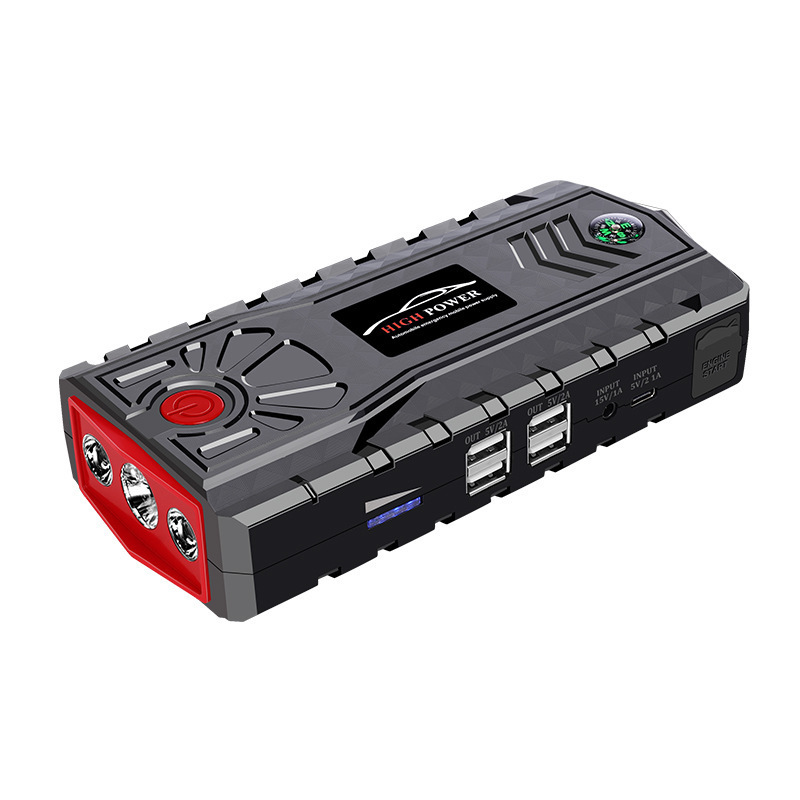 32000mah High Power Car Jump Starter Power Bank / Multi-function Portable 12v Lithium Battery Car Jump Starter