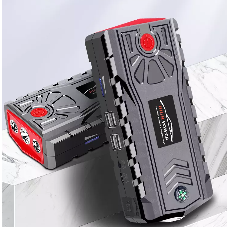 32000mah High Power Car Jump Starter Power Bank / Multi-function Portable 12v Lithium Battery Car Jump Starter