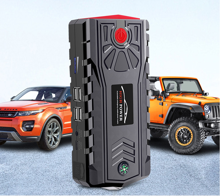 32000mah High Power Car Jump Starter Power Bank / Multi-function Portable 12v Lithium Battery Car Jump Starter