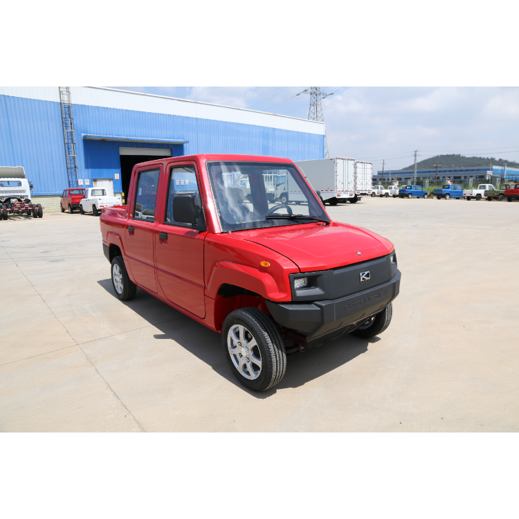 Electric Truck 4x4 New Electric Pickup Car Electric Utility Vehicle With Cargo Box Pickup Truck Electric Car 4seats