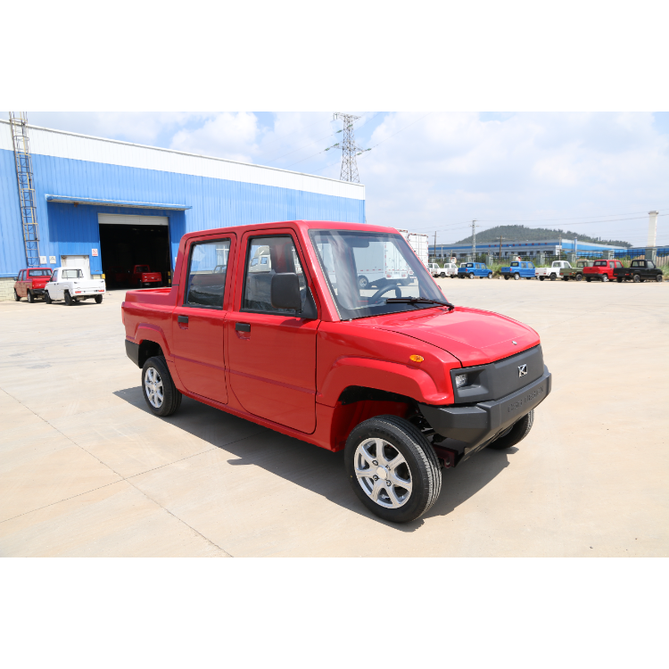 Electric Truck 4x4 New Electric Pickup Car Electric Utility Vehicle With Cargo Box Pickup Truck Electric Car 4seats