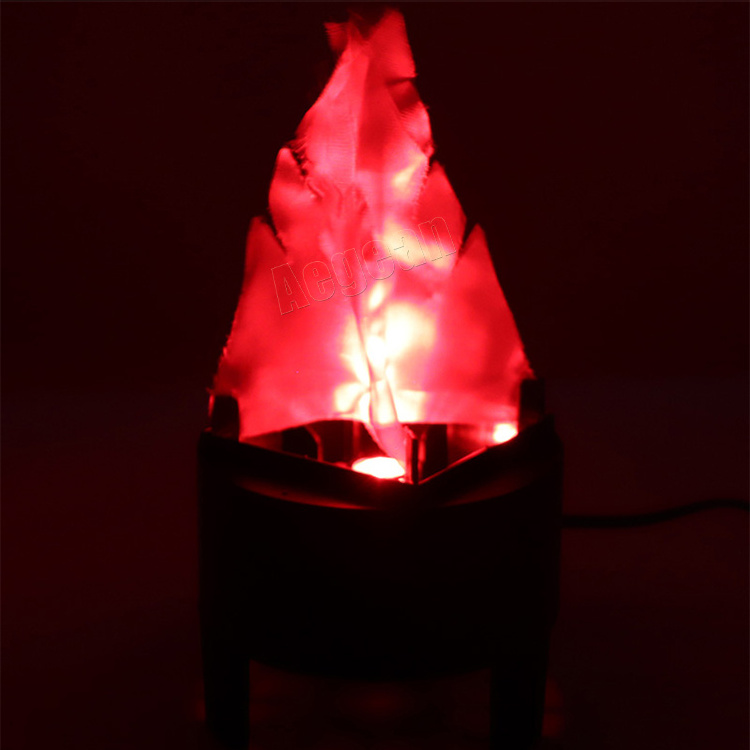 New Electronic led Mini 3w 3d Dj Fire Flame Effect Light For Night Halloween Christmas