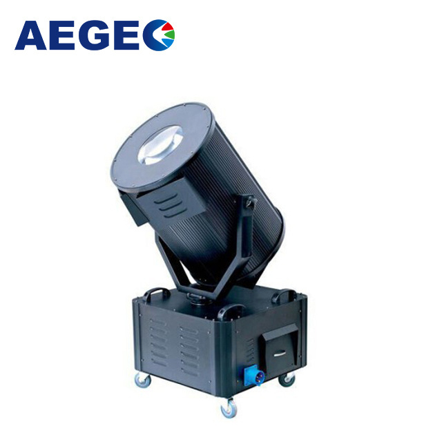 Outdoor Building Sky Multi Color Beam Searchlight 2 3 4 5 7KW Sky Rose Search light