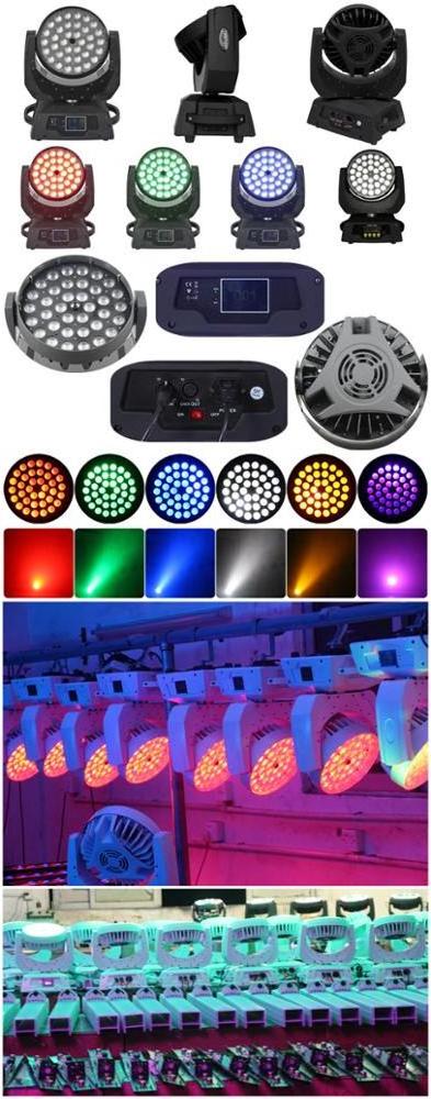 6X15W Rgbwa Uv 6In1 Battery Powered Uplight Wireless Led Par Light For Dj Disco Event