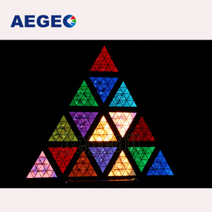 Antique Decoration 16X30W 576X0.3W Rgb Triangle Lighting Special Stage Effect Light