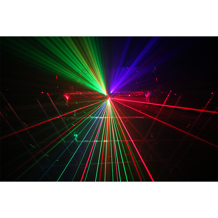 Rgb Animation Full Color Pattern Rotating Magic Ball Scanning Beam Moving Head Laser Light