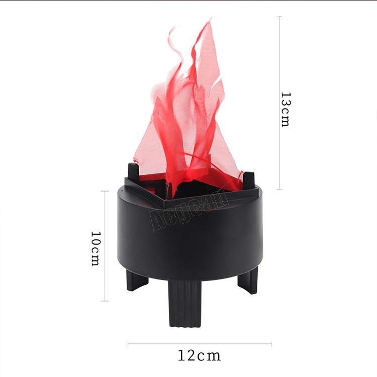 3W Mini 3D Electronic Fire Flame Dj Effect Flame Lights Simulated Led Fire Light For Party