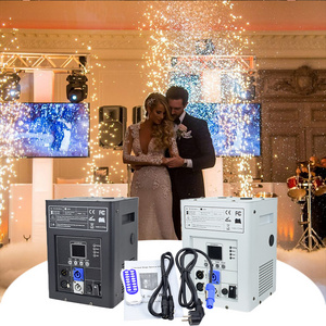 New 600w Dmx512 Fountain Fireworks Remote Control Cold Spark Machine For Wedding Stage