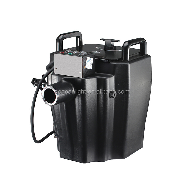 3500w dry ice machine maker low ground fog smoke dry ice machine for wedding event party