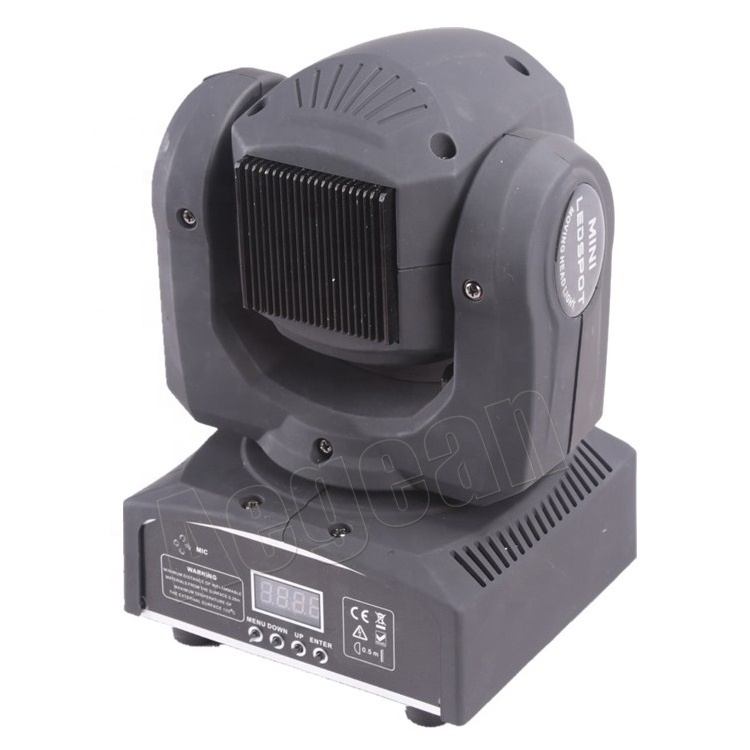 DJ Equipment Show 30w mini led stage lights led moving head spot