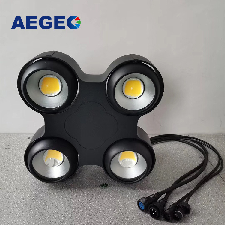 DMX Stage Effect Audience  COB LED Blinder Light WaterProof 60w 4x100W 2in1  Cold White Warm White Led Stage Light