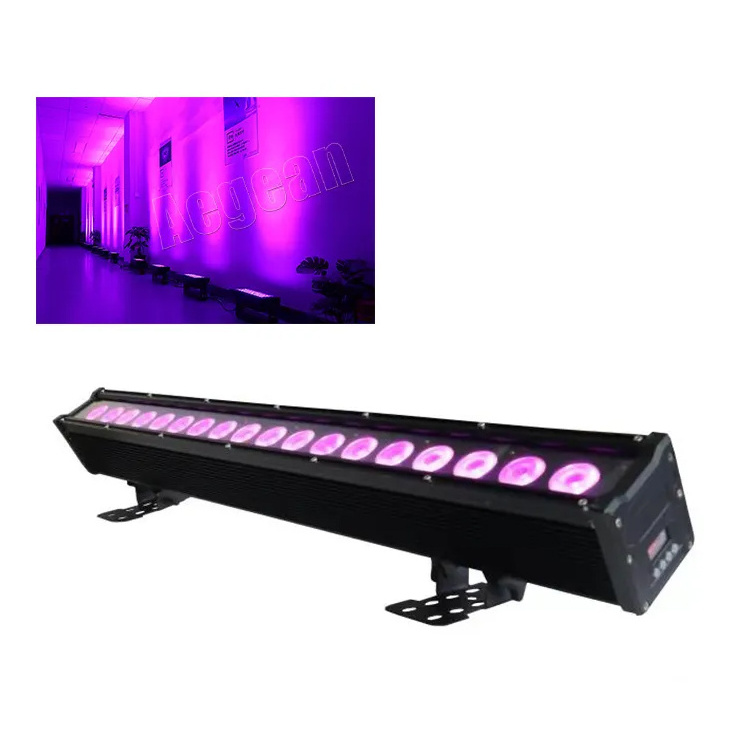 Factory Price 18X3W Rgb 3In1 Waterproof IP65 Bar Led Wall Washer Light With Pixel Control