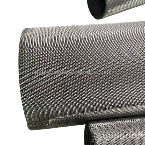 0.5 mm Thickness Titanium Expand Mesh Recycled Metal Titanium Mesh Sheet Electrode for Electrolysi