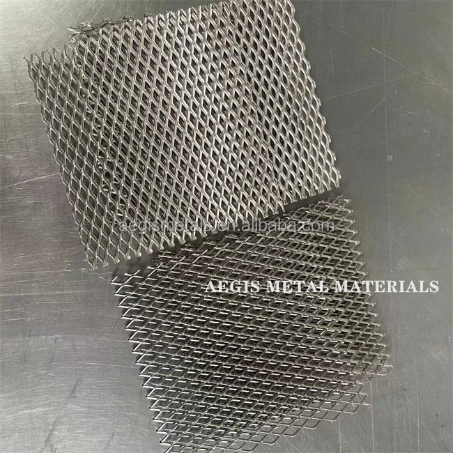 0.5 mm Thickness Titanium Expand Mesh Recycled Metal Titanium Mesh Sheet Electrode for Electrolysi