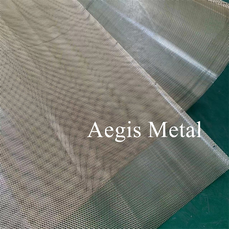 h80 h65 alloy brass metal expanded diamond decorative mesh