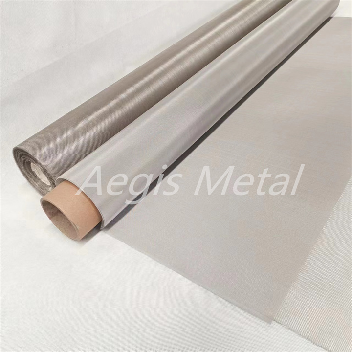 5154 alloy mini hole 40# 0.22mm 100# 0.1mm 150 Micron 5052 emi shielding aluminum wire net/mesh