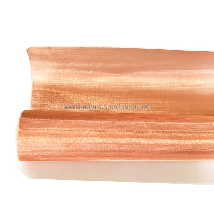 Copper infused fabric/99.95% Pure copper wire mesh/ultra fine copper fabric