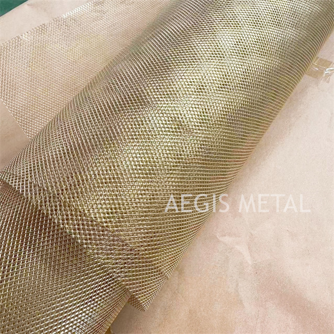 Diamond Hole 2x4mm 3x6mm 1x2mm 0.5mm-1mm Copper Expanded Brass Metal Mesh