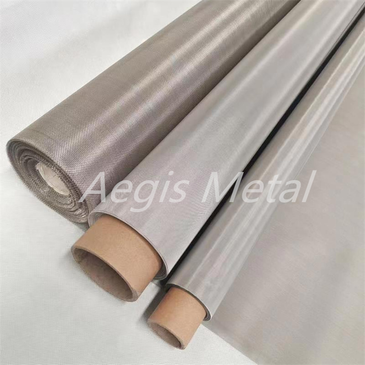 5154 alloy mini hole 40# 0.22mm 100# 0.1mm 150 Micron 5052 emi shielding aluminum wire net/mesh