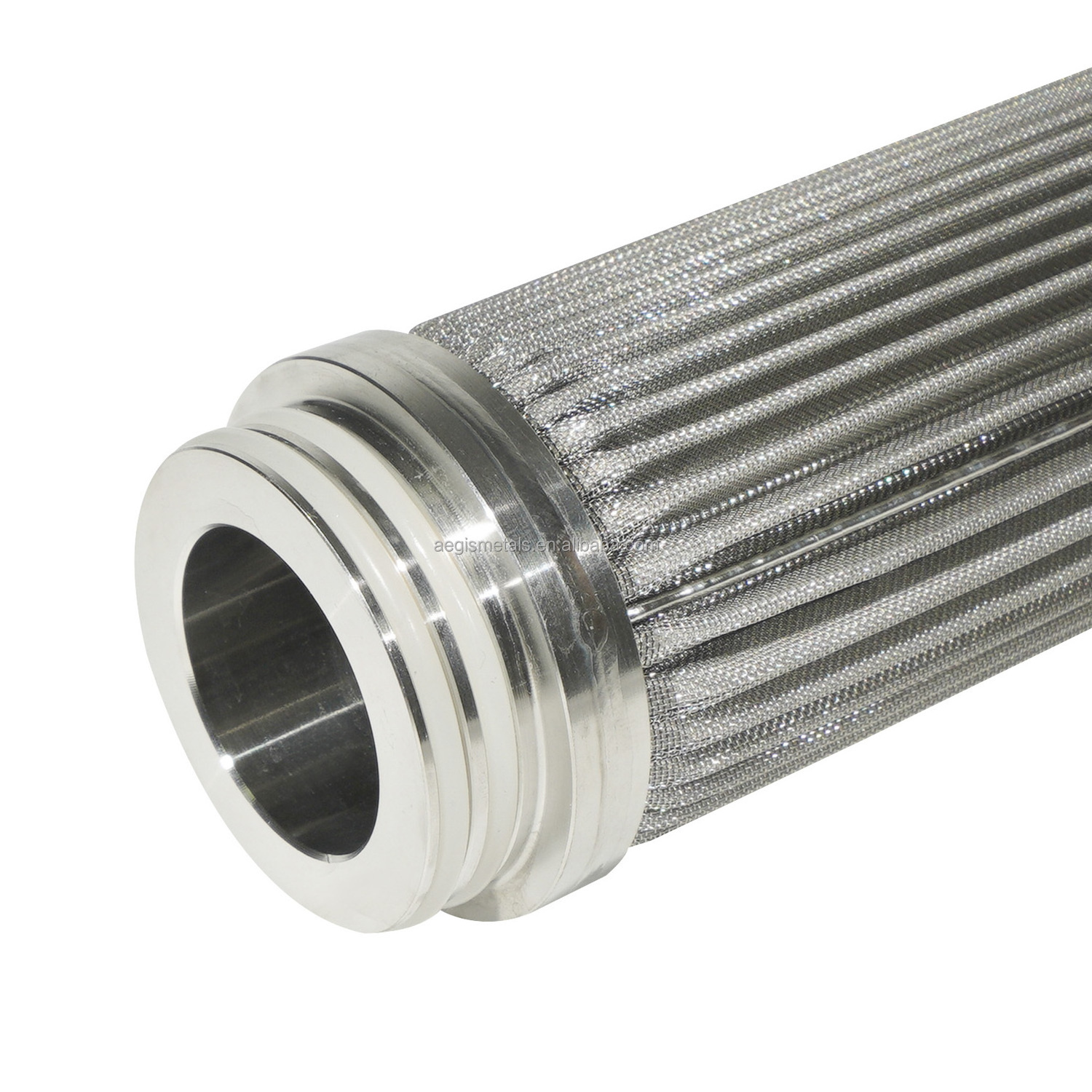 2 micron 10 micron 1um to 300um custom Hydraulic oil stainless steel wire mesh filter element filter cartridge