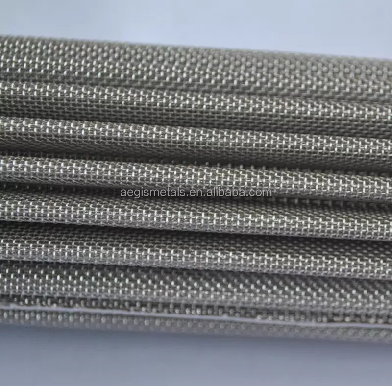 2 micron 10 micron 1um to 300um custom Hydraulic oil stainless steel wire mesh filter element filter cartridge