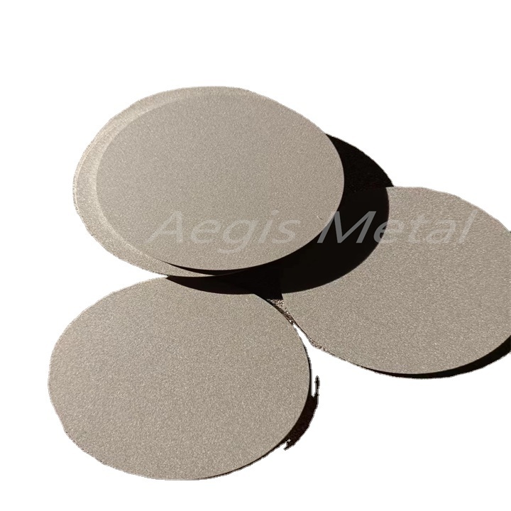 100mm 50mm Diameter 2mm thickness 0.5 1 2 5 25 10 micron  Inconel625 Inconel 600 Porous Disc