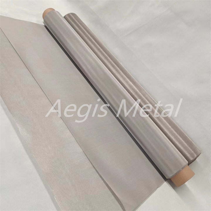 5154 alloy mini hole 40# 0.22mm 100# 0.1mm 150 Micron 5052 emi shielding aluminum wire net/mesh