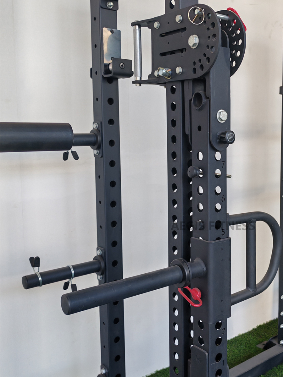 AEGIS Fitness Power Rack Squat Rack Accessories Adjustable Jammer Arms Attachment Pair