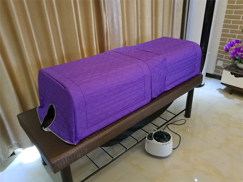 Portable Steam Sauna Room Tent Body Detox Home One Person Sauna With Steam Generator With Herbs Yoni Gowns for Free