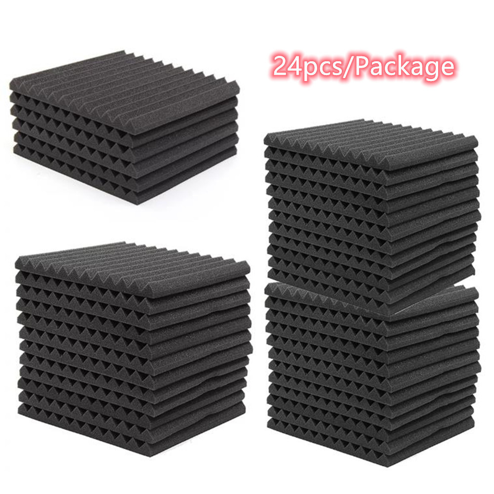 Multi-Functional Eco-Friendly 3D Acoustic Foam Panels Soundproof Wall Treatment Office Room Insulation Absorption