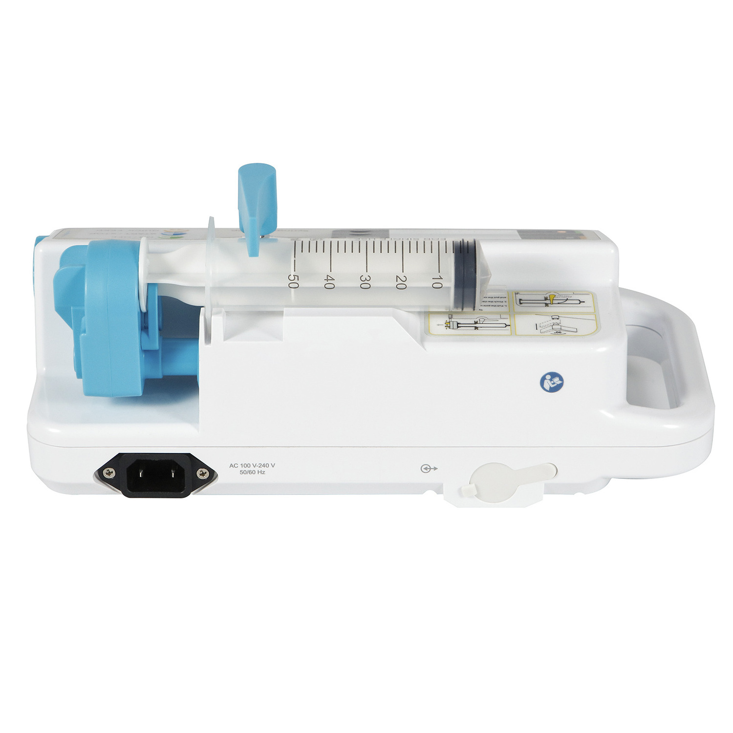 AELAB portable thalassemia syringe pump dual channel syringe pump