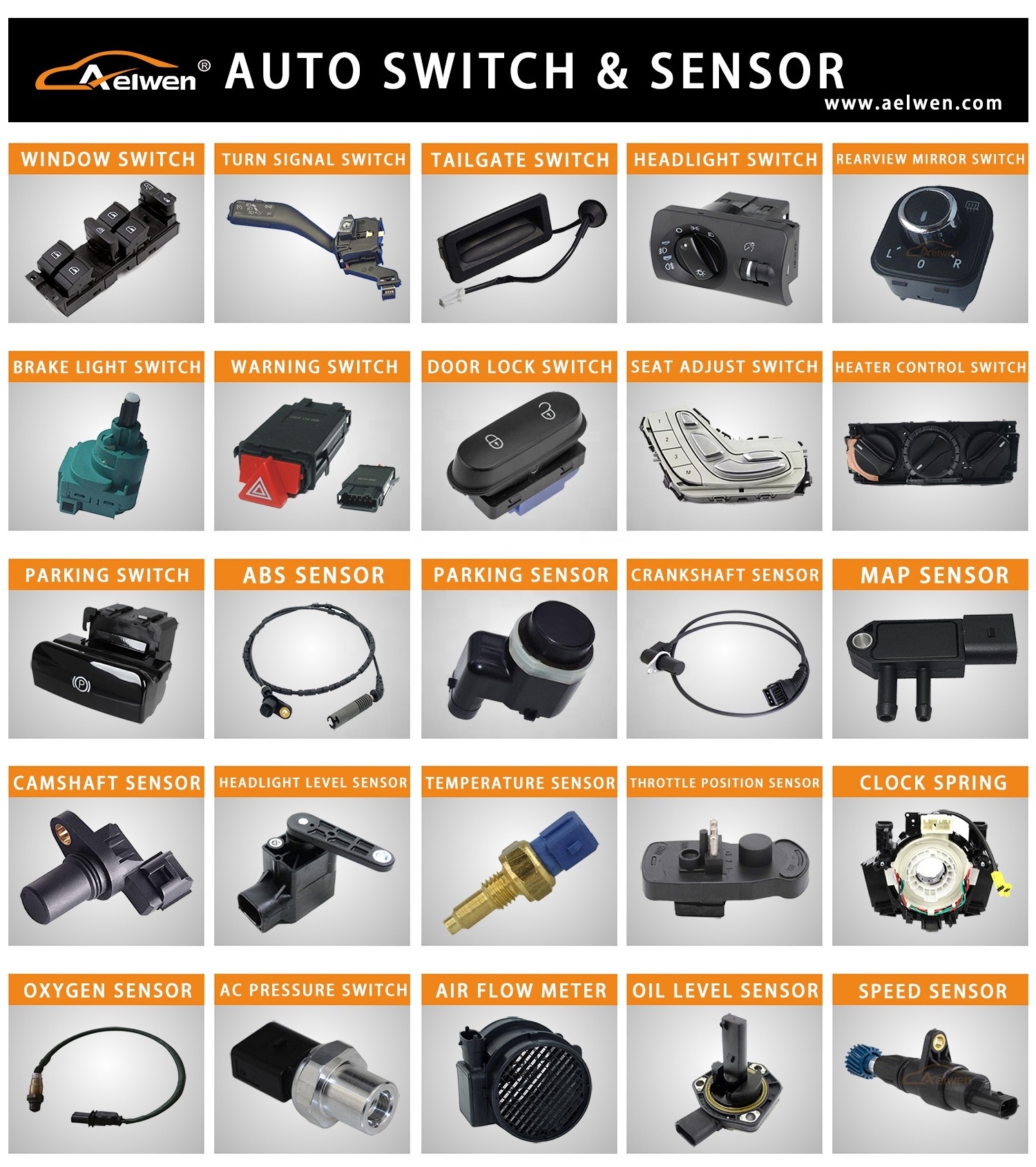 Car Switch Turn Signal Combination Switch Used For benz For BMW For Audi For VW For Fiat For Renault For Ford For Peugeot