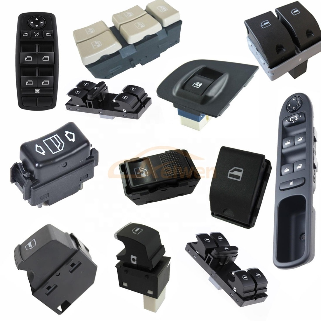 Aelwen Power Window Switches Used For Audi for Peugeot for Nissan for Renault for Opel for Chevrolet for Fiat for Suzuki