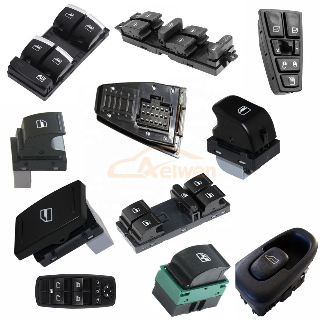 Aelwen Power Window Switches Used For Audi for Peugeot for Nissan for Renault for Opel for Chevrolet for Fiat for Suzuki