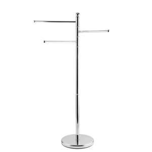 Household modern popular 3 tiers stainless steel bathroom towel rack