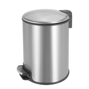 Household Kitchen Waste Bins Bathroom Pedal Bin Stainless Steel Trash Can 3L 5L 8L 12L 30L