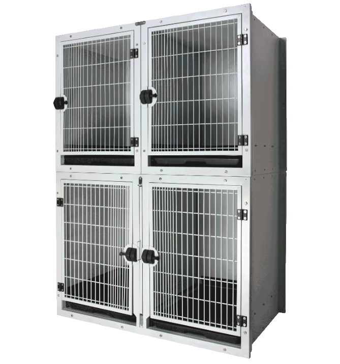 Aeolus Pet Dog Powder coating Stainless Steel High Quality modular cage bank cages for dog boarding kennel