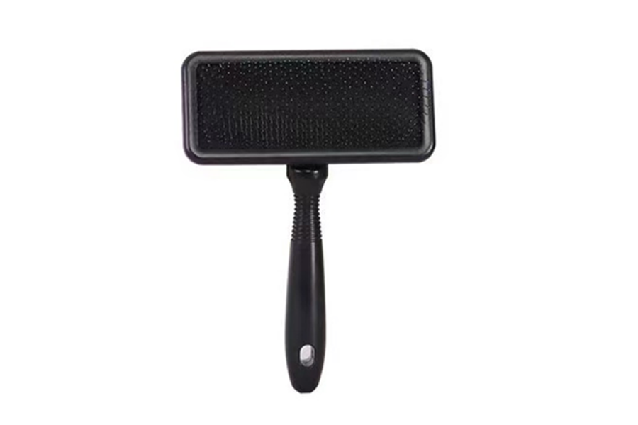 Kissgrooming hot selling Easy to hold Comfort professional dog animal pet slicker brush with hard teeth