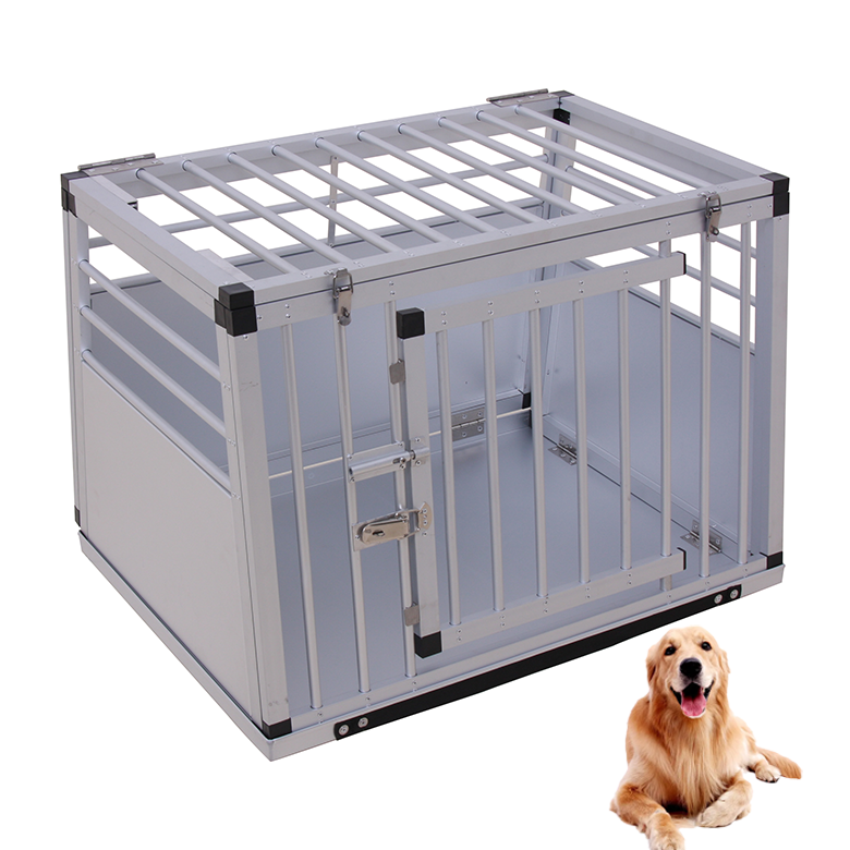 Aeolus Pet Carrier Aluminum Dog Crate Foldable Pet Cage Car Cage cages for dog