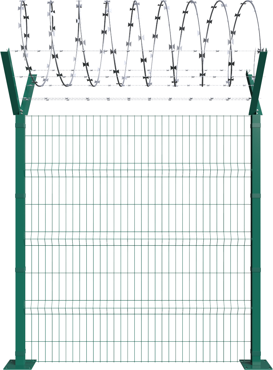 AEOMESH Guangzhou Factory twin wire fence double wire fence,high quality welded wire mesh fence,wire weld mesh fences