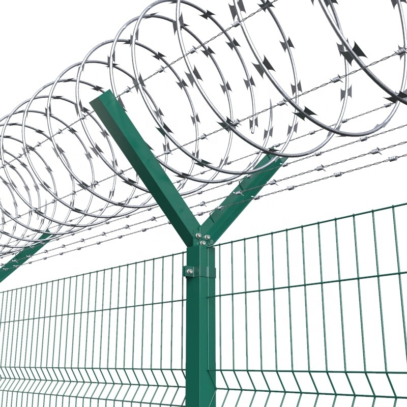 AEOMESH Guangzhou Factory twin wire fence double wire fence,high quality welded wire mesh fence,wire weld mesh fences