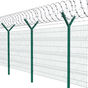 AEOMESH Guangzhou Factory twin wire fence double wire fence,high quality welded wire mesh fence,wire weld mesh fences