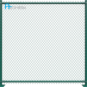 AEOMESH Made in Guangzhou used chain link fence panels,Factory Sports chain link fence slat,venues Playground chain link fencing