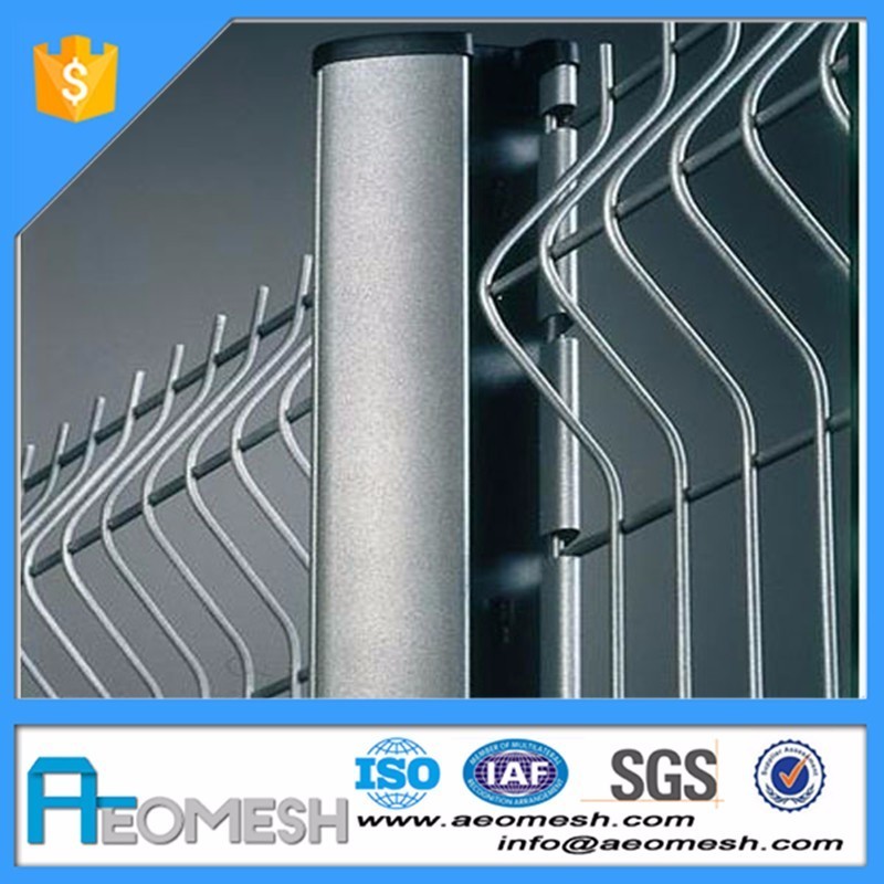 AEOMESH modern fence gate design iron fence netting mesh fence for railway