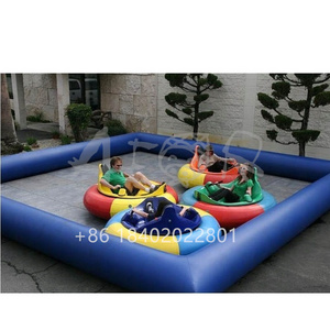 Inflatable Race Track Pipe for Kids Bumper Cars Inflatable Race Car Tracks Mini Car Racing Track