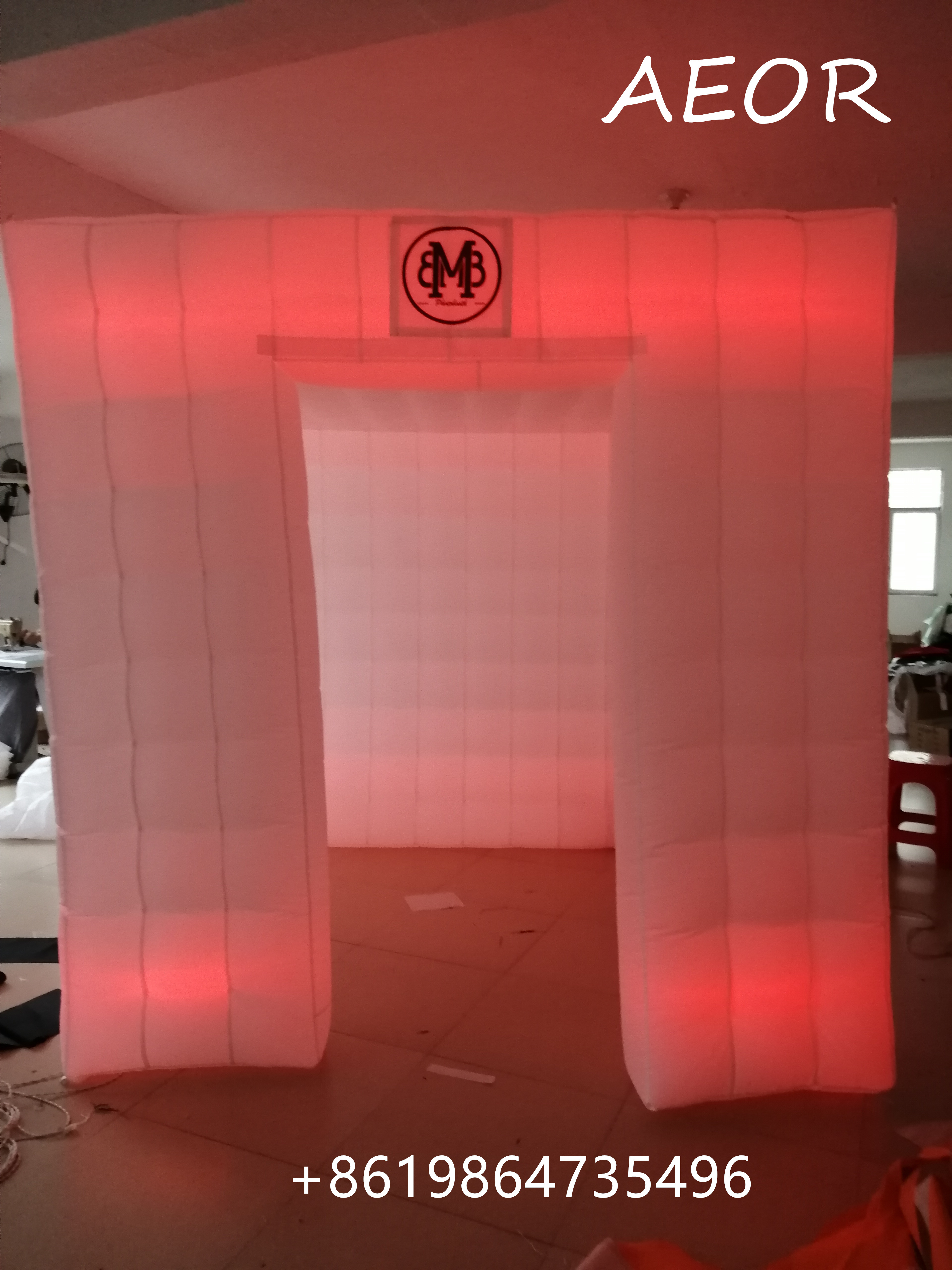 high quality 2m* 2m inflatable photo booth /inflatable booth/inflatable camera photo booth for sale